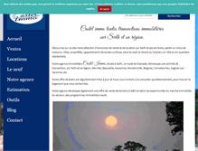Tablet Screenshot of castelimmo.fr